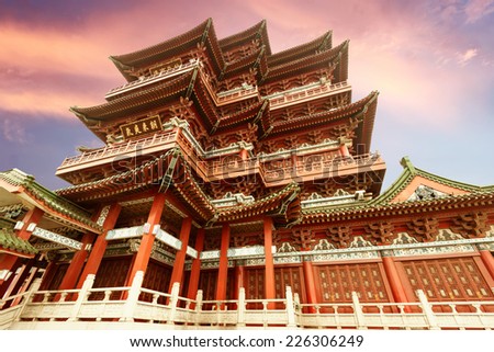 Chinese ancient architecture, ancient religious