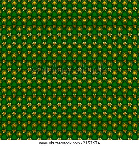 green and gold pattern