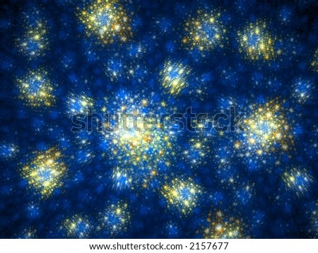 flame fractal background with motion