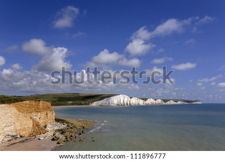 sussex south downs way the seven sisters