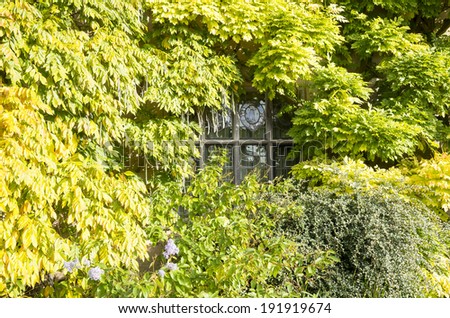old walled elizabethan garden packwood house stately home warwickshire midlands england uk gb eu
