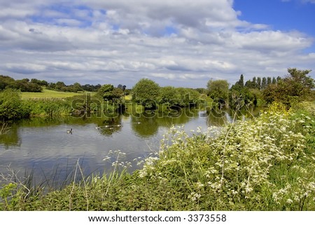 river avon stratford-upon-avon warwickshire england uk