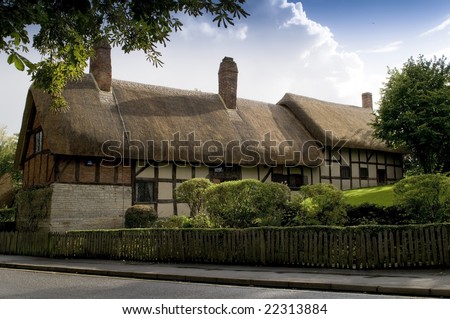 anne hathaways cottage home of william shakespeares wife shottery stratford-upon-avon great britain england uk united kingdom eu