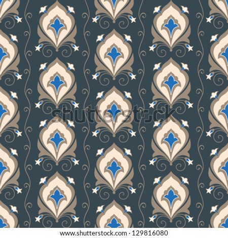 Decorative vintage ornament seamless pattern Decorative vintage ornament seamless pattern