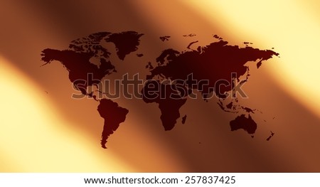 Earth map background concept