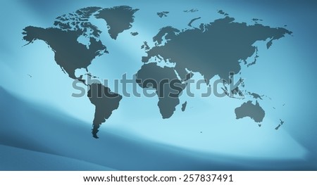 Earth map concept background