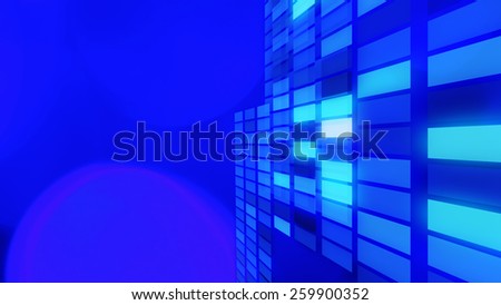 Technology blue abstract lights backgrounds