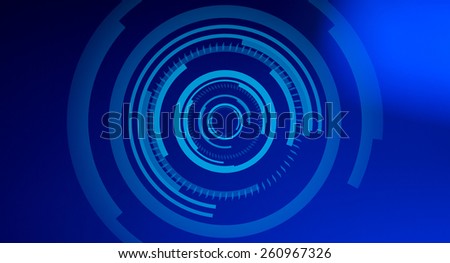 HUD futuristic abstract communication panel abstract background