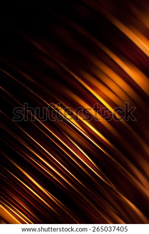 Closeup of copper coil wiring