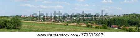 Nasice, Croatia - April 26, 2015: Nasice is a town in eastern Croatia, located on the northern slopes of the Krndija mountain in eastern Slavonia.