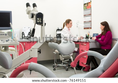 woman gynecologist consultation patient