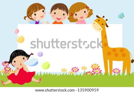 kids and frame kids and frame