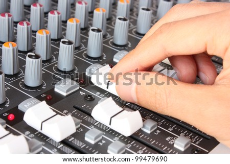 Volume channel of Audio mixer