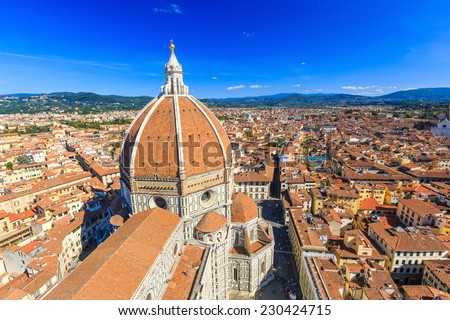 Florence Cathedral, Brunelleschi\'s dome, Italy