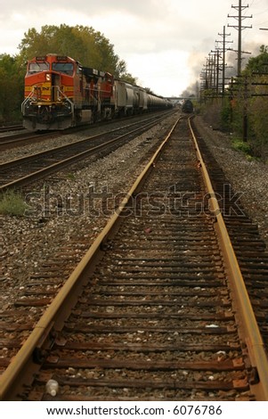 Train crash in Painesville Ohio, 10-9-07