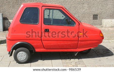 little 3 wheel -  red car