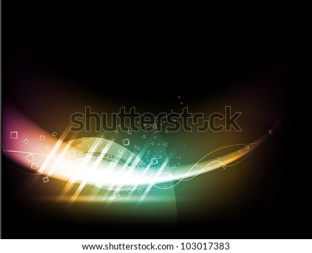 abstract background - energy wave