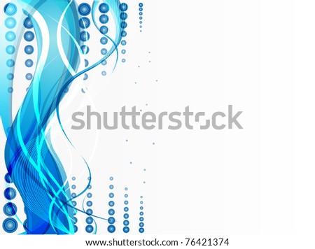 Blue Vector Background - 76421374 : Shutterstock
