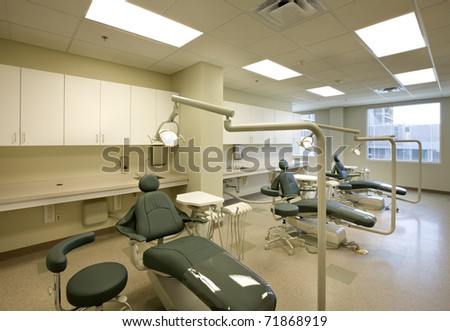 Dental School/ Dental School/ Educational interior for dental school