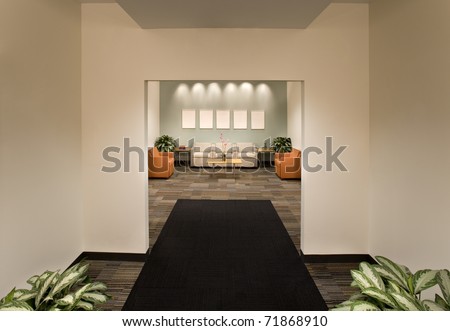 Office Lobby/Office Lobby/ Contemporary office Lobby