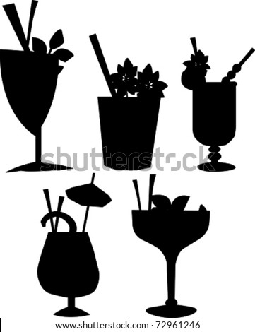 drinks silhouette