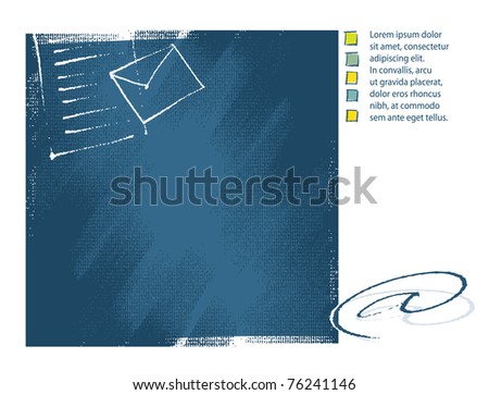 blue artistic backgrounds. stock vector : Blue artistic
