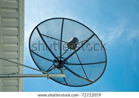picture of the satellite dish