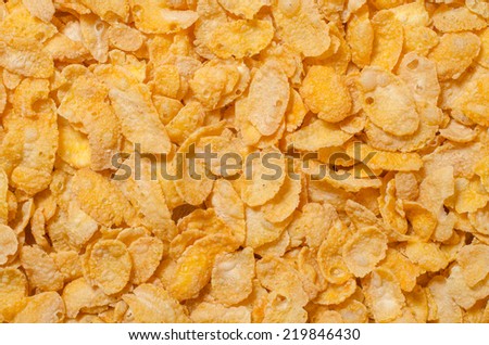 Delicious cereals texture. Directly above, useful for backgrounds.