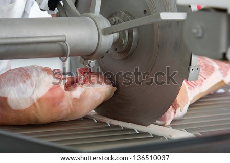 raw pig meat