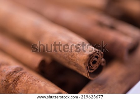 Spice seasoning cinnamon for meat, fish and salads