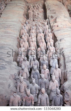 Chinese Terracotta Warriors of Emperor Qin Shi Huang