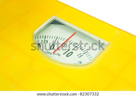 Yellow Scale weight. Most are found in the general house.