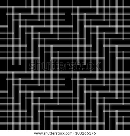 Pattern with line black and white