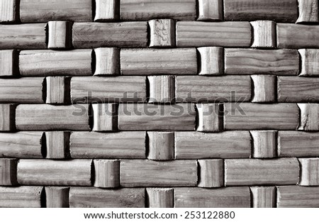 Old wood tile texture background