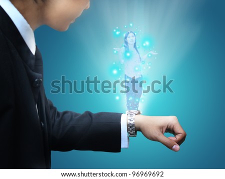 hologram watch