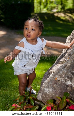 Cute African Baby