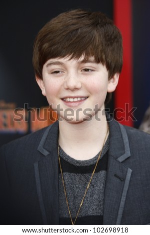 LOS ANGELES - MARCH 6: Greyson Chance at the World Premiere of \'Mars Needs Moms\' held at the El Capitan Theater in Los Angeles, California on March 6, 2011