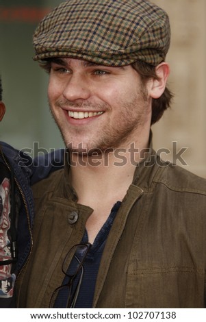 LOS ANGELES - MARCH 6: Grey Damon at the World Premiere of \'Mars Needs Moms\' held at the El Capitan Theater in Los Angeles, California on March 6, 2011