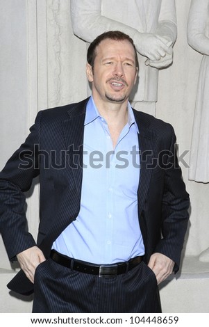 NORTH HOLLYWOOD - JUN 5: Donnie Wahlberg at a screening and panel discussion of CBS's 'Blue Bloods' at Leonard H. Goldenson Theater on June 5, 2012 in North Hollywood, California