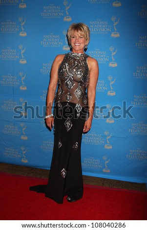 LOS ANGELES - JUN 17:  Judi Evans arriving at the 38th Annual Daytime Creative Arts & Entertainment Emmy Awards at Westin Bonaventure Hotel on June 17, 2011 in Los Angeles, CA