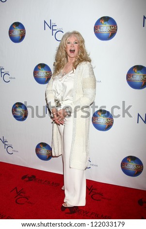 LOS ANGELES - DEC 13:  Connie Stevens arrives to the \'Saving Grace B. Jones\' Premiere at ICM Screening Room on December 13, 2012 in Century City, CA