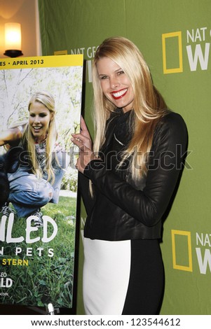 PASADENA - JAN 3: Beth Stern of the show \'Spoiled Rotten Pets\' at the National Geographic Channels TCA party on January 3, 2013 at the Langham Hotel in Pasadena, California