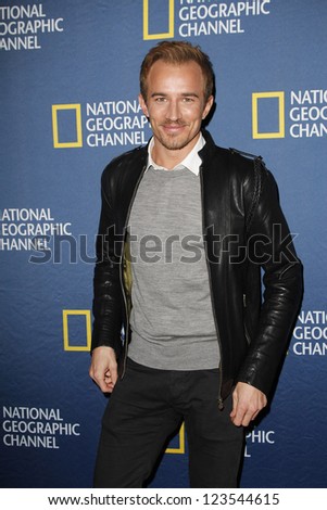PASADENA - JAN 3: Jesse Johnson of the show \'Killing Lincoln\' is at the National Geographic Channels TCA party on January 3, 2013 at the Langham Hotel in Pasadena, California