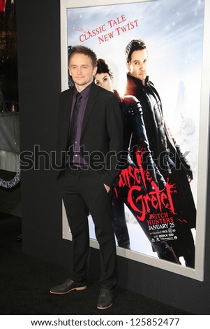 LOS ANGELES - JAN 23: Tommy Wirkola at the LA premiere of Paramount Pictures\' \'Hansel And Gretel: Witch Hunters\' at Grauman\'s Chinese Theater on January 24, 2013 in Los Angeles, California