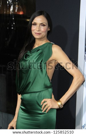 LOS ANGELES - JAN 23: Famke Janssen at the LA premiere of Paramount Pictures\' \'Hansel And Gretel: Witch Hunters\' at Grauman\'s Chinese Theater on January 24, 2013 in Los Angeles, California