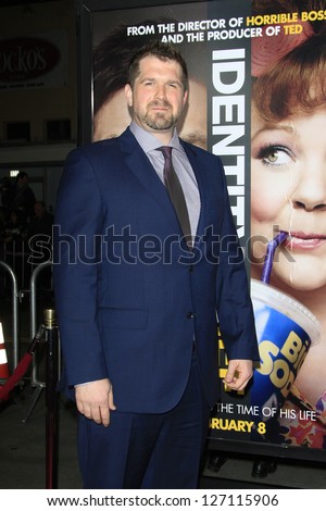 LOS ANGELES - FEB 4: Seth Gordon at the Premiere Of Universal Pictures\' \'Identity Theft\' on February 4, 2013 in Los Angeles, California