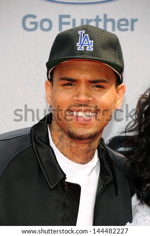 LOS ANGELES - JUN 30: Chris Brown at the 2013 BET Awards at Nokia Theater L.A. Live on June 30, 2013 in Los Angeles, California