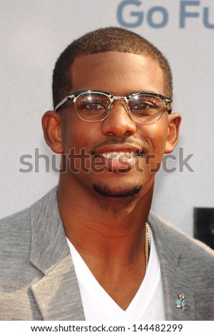 LOS ANGELES - JUN 30: Chris Paul at the 2013 BET Awards at Nokia Theater L.A. Live on June 30, 2013 in Los Angeles, California