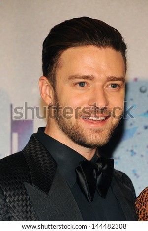 Los Angeles - Jun 30: Justin Timberlake At The 2013 Bet Awards At Nokia Theater L.A. Live On June 30, 2013 In Los Angeles, California