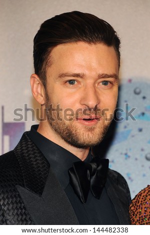 LOS ANGELES - JUN 30: Justin Timberlake at the 2013 BET Awards at Nokia Theater L.A. Live on June 30, 2013 in Los Angeles, California